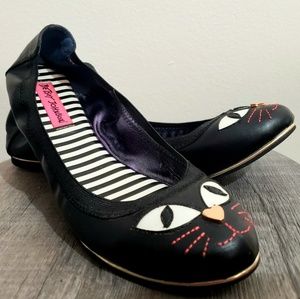 🐱🖤Betsey Johnson Felline Ballet Shoes